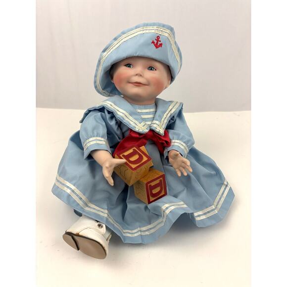 VTG Ashton Drake Porcelain Baby Doll Yolanda Bello - Picture 15 of 15